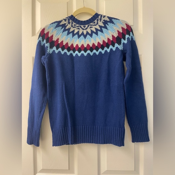 C. Wonder Fair Isle Crew Neck Sweater – Size XS - Picture 2 of 5